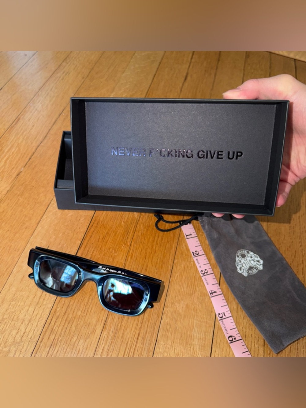 wolves forever club black sunglasses darc sport UV 400 NIB CrossFit Health Goth - Picture 11 of 14